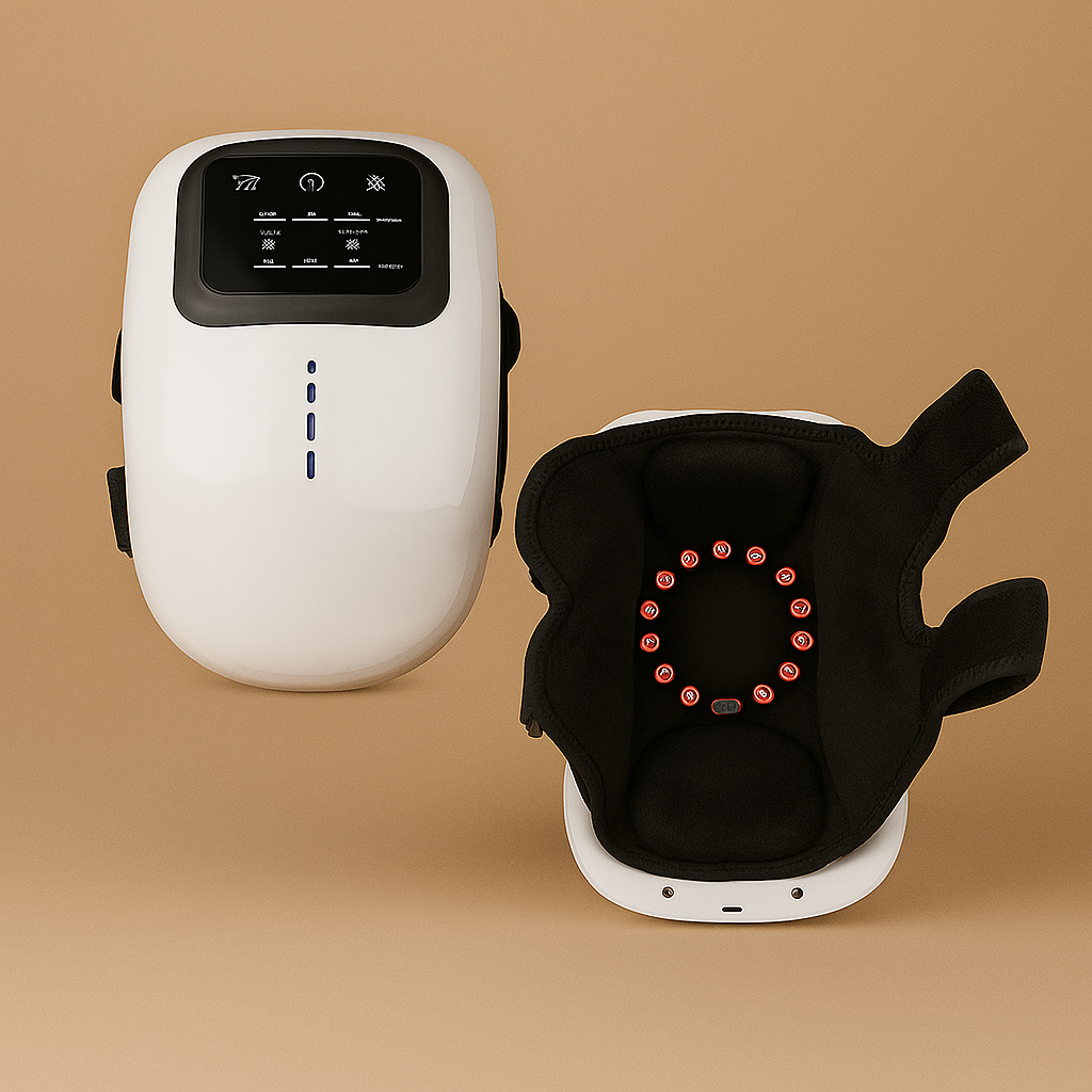 KneeFlex™ Massager with Heat + Red Light