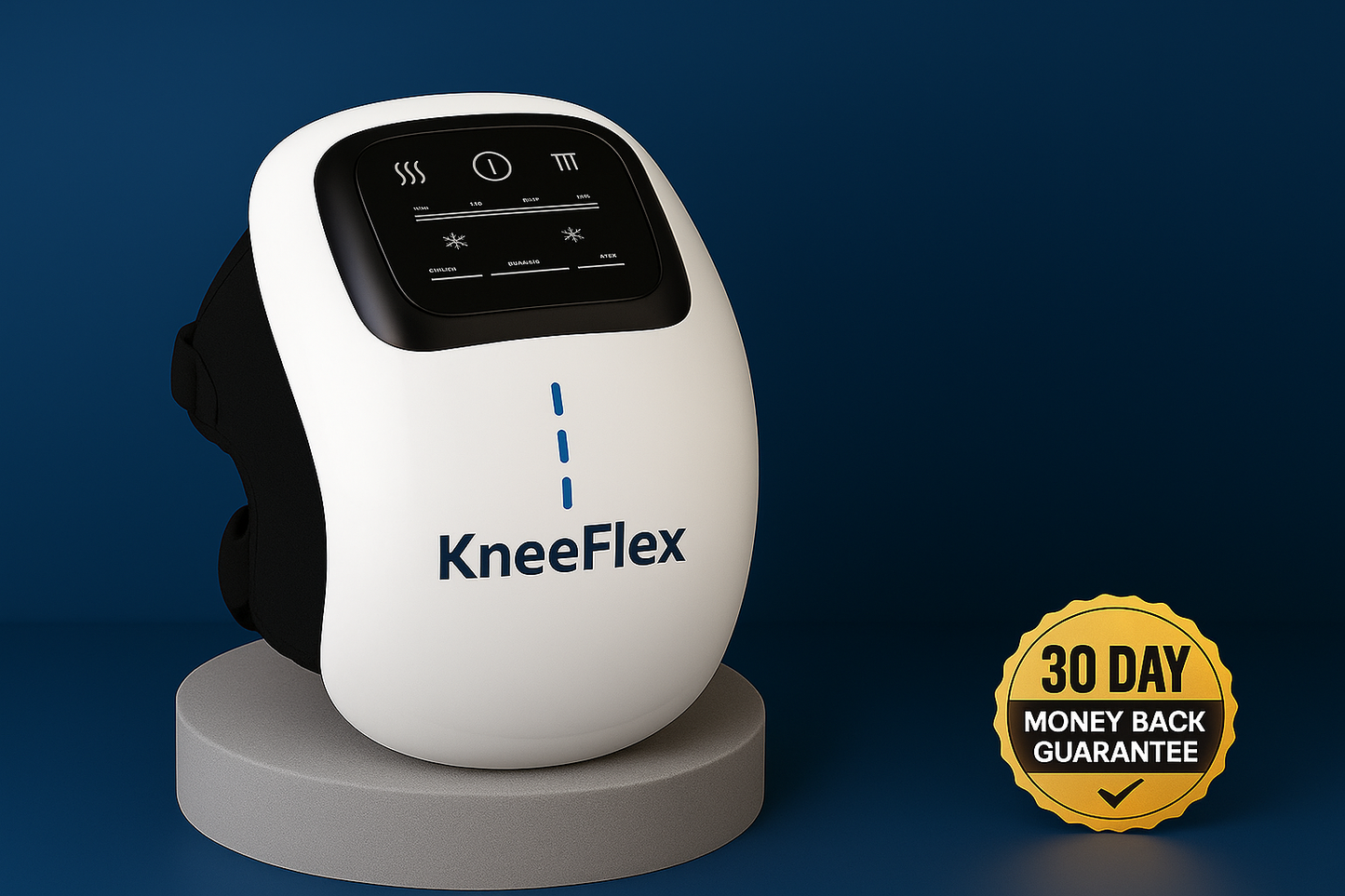 KneeFlex™ Massager with Heat + Red Light